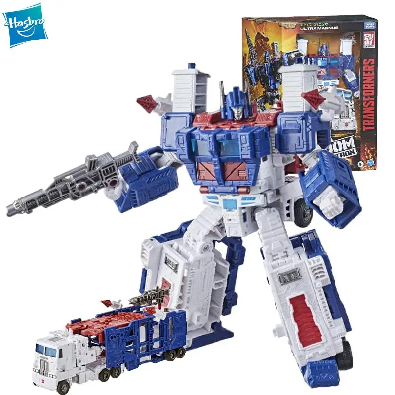 

7.5 Inch Hasbro Transformers Toys Generations War for Cybertron: Kingdom Leader Wfc-K20 Ultra Magnus Action Figure Model