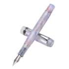 Целлулоидная перьевая ручка Kaigelu 316A, красивая розово-белая иридиевая ручка EFFM