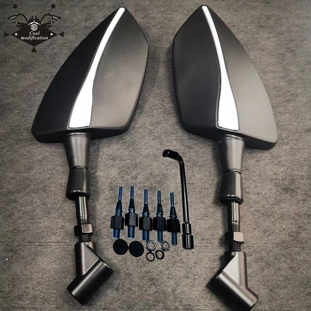 

For Yamaha MT01 MT25 MT15 MT03 MT125 TRACER 700GT 900GT 155 TENERE 700 Motorcycle Rearview Side Mirrors Universal 8MM 10MM