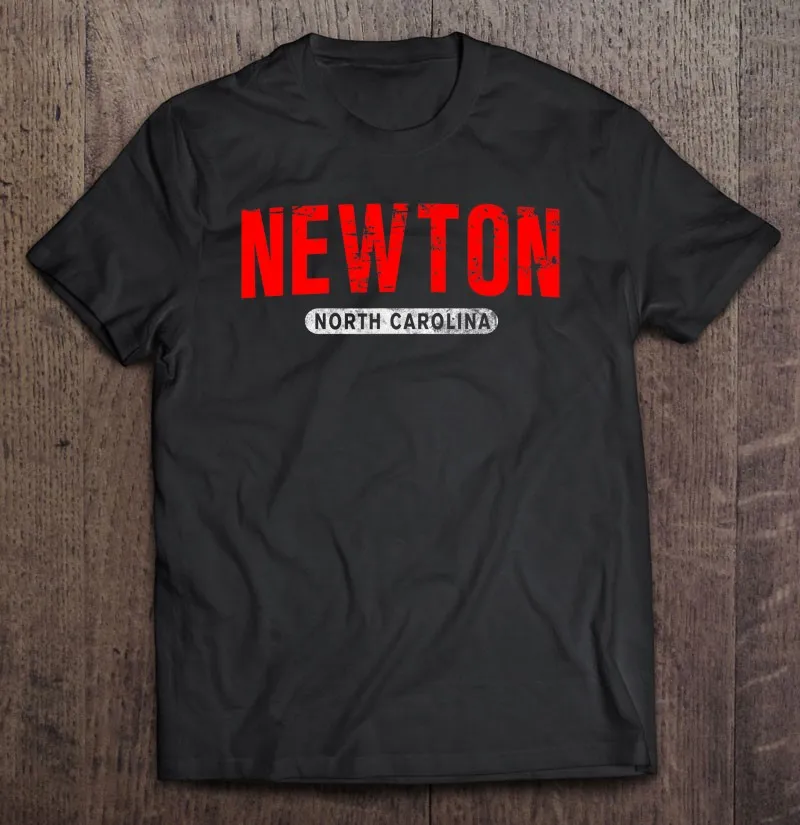 Забавная винтажная Подарочная футболка Newton Nc Северная Каролина с корнями США