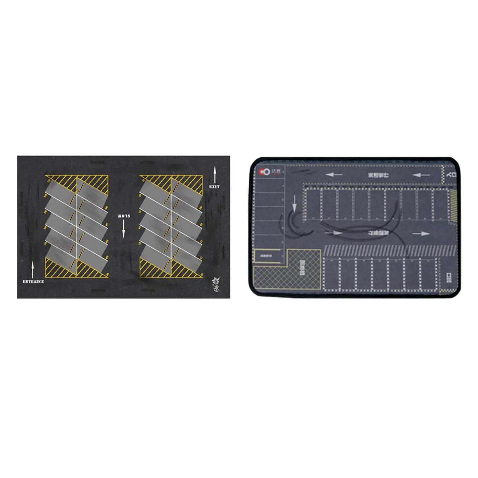 

1/64 Scale Mouse Pad Car Scene Mat for die casting Car Layout