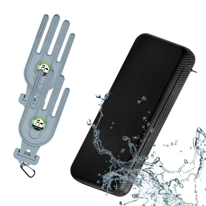 

Golf Gloves Case Holder Hard Case Protector Storage Organizer Holder Protective Portable Moisture Free Golf Bag Accessories