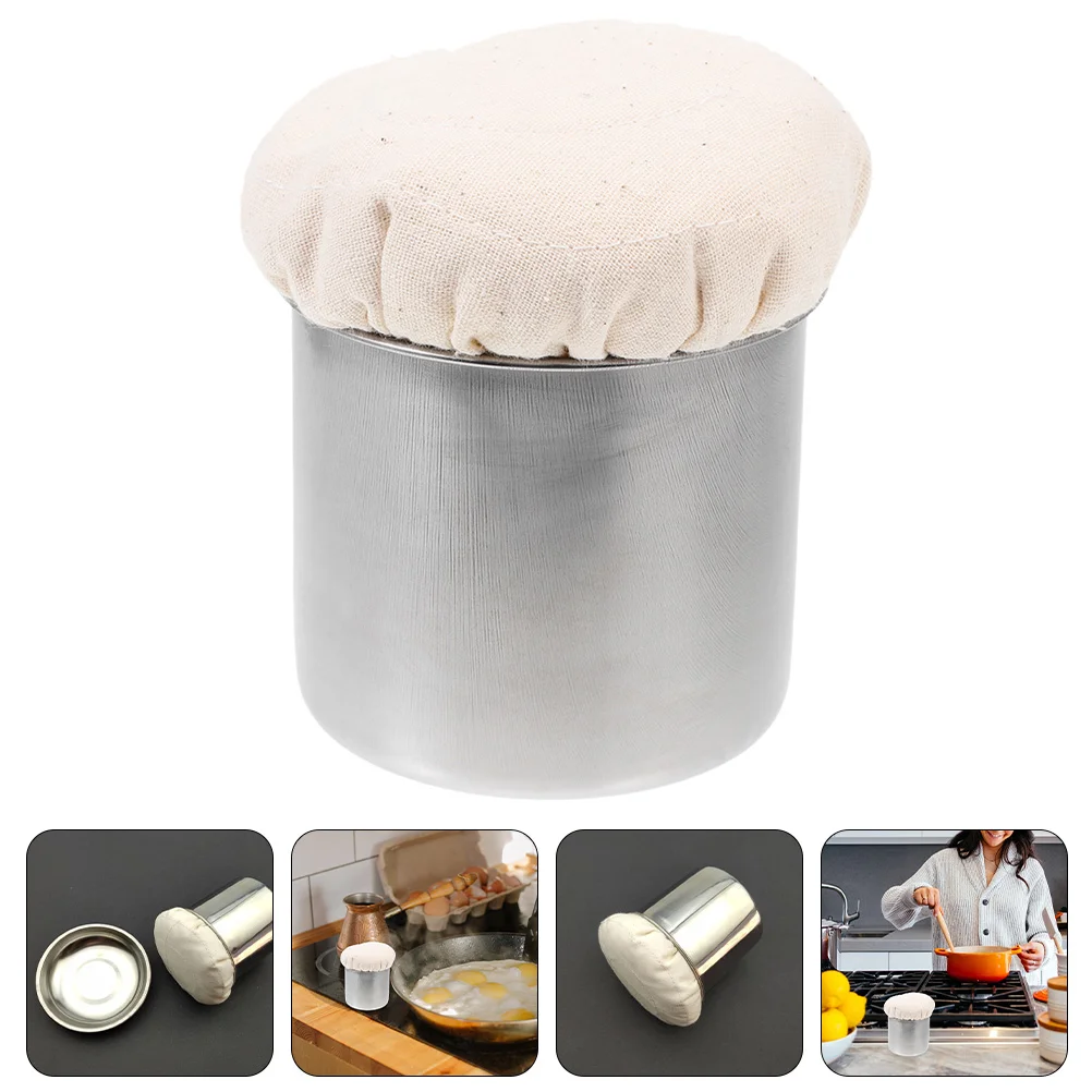 

Pancake Grease Brush Sponge Mops Practical Oil Wiper Spread Kitchen Multifunctional Metal Stainless Steel Home