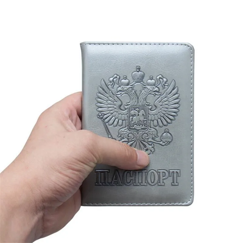 

Новинка, Обложка для паспорта для мужчин и женщин, Мужской Дорожный Чехол для паспорта, органайзер для российских путешествий, Обложка для п...