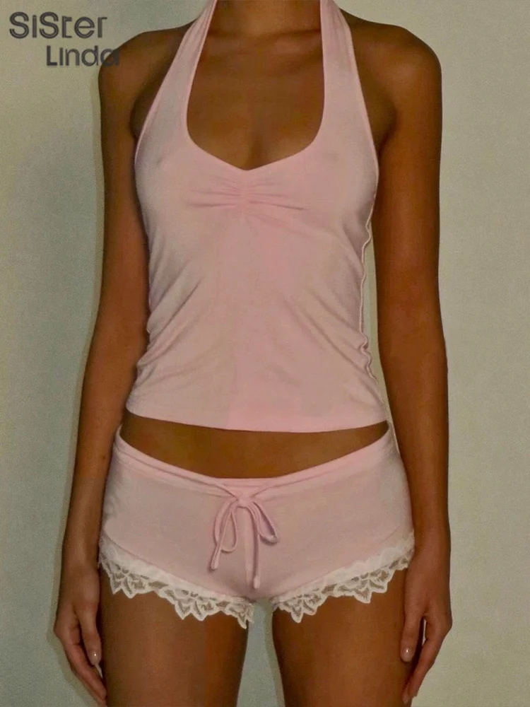 Женский повседневный короткий комплект Sisterlinda