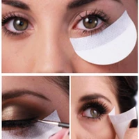 eyeshadow stencils lint free under eye eyeshadow gel pad sticker eye makeup tools