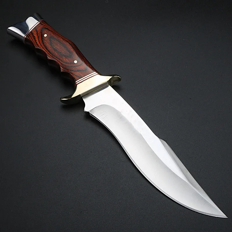

SA-78 Outdoor Camping Hunting Self-defense Wild Wood Straight Knife Survival Knife High Hardness Tactics Military Knife