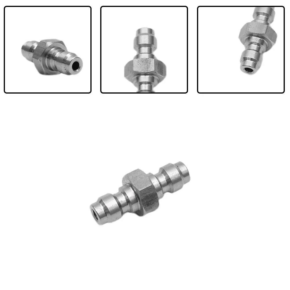 

PCP4500 Psi Quick Connect Adapter Double Male Double Male Filling Pacifier For 8MM Female Adapter Stainless Steel PCP Regulator