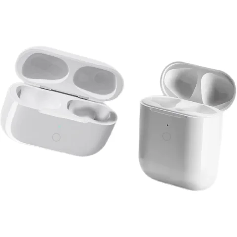 Сменный чехол для беспроводной зарядки Airpods 1/2 3 4Bluetooth-совместимого зарядного устройства, аксессуары для наушников Apple Pro 1 2