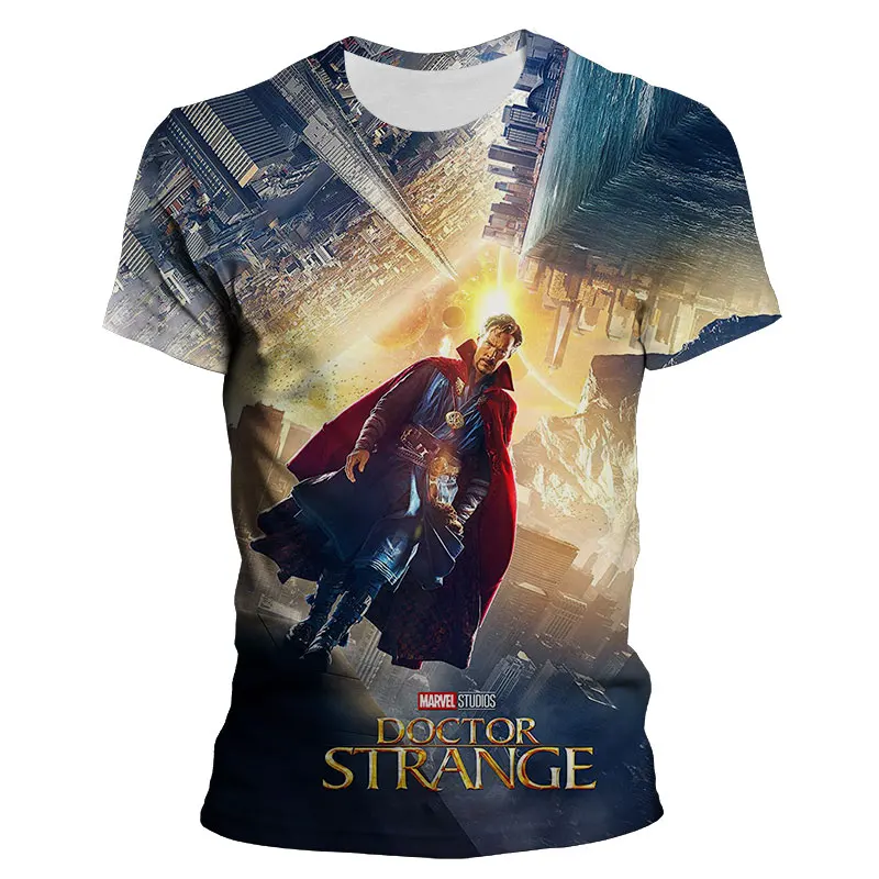 Футболка Мужская/женская с коротким рукавом и 3D-принтом Доктор странн |