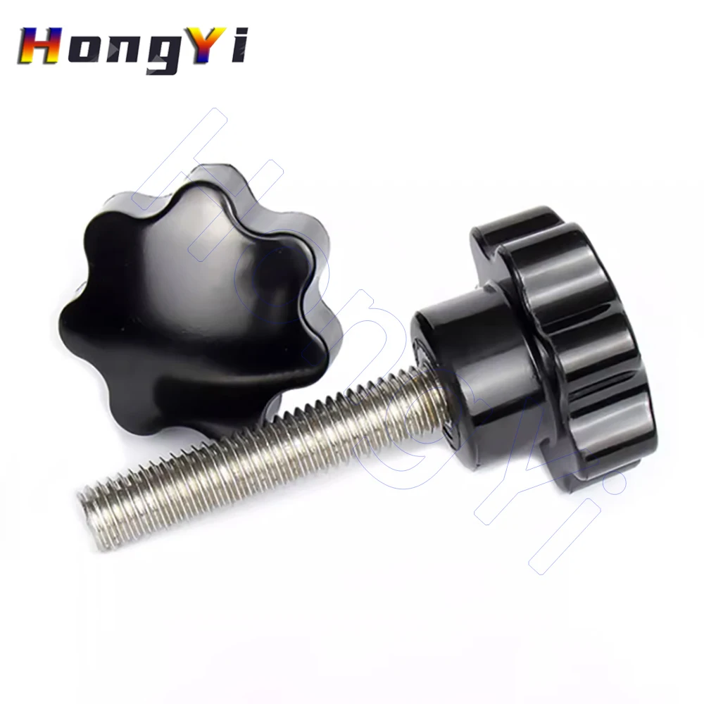 Ручной винт M12 M10 M8 M6 M5 M4 304 дюйма из нержавеющей стали оснастка D25 D32 D38 D48 резьба