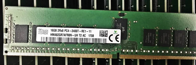 

RAM 16G 2RX8 PC4-2400TServer Memory DDR4 2400 ECC REG