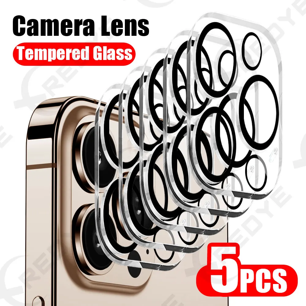 5 шт. закаленное стекло с полным покрытием для iPhone 16 Pro Max 15 защитная пленка экрана