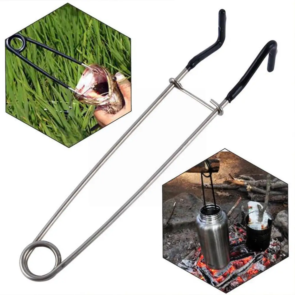 

Portable Fish Mouth Spreader Steel Fish Jaw Spreader Mouth Fish Fishing Opener Decoupling Tools Fishing Device R9b2