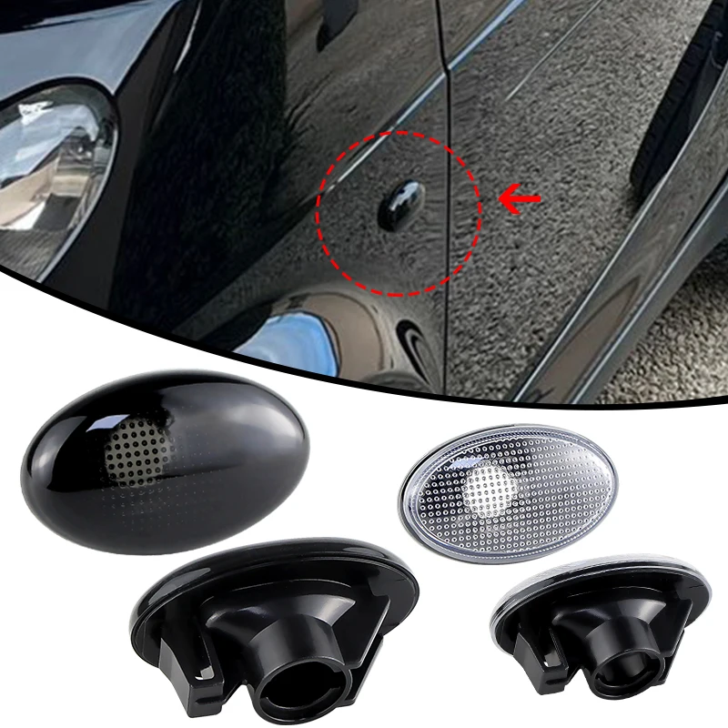 

2 шт. для Mercedes Benz Smart W450 W452 A-Class W168 Vito W639 W447 Citan W415 Поворотник Боковой габаритный фонарь без лампы