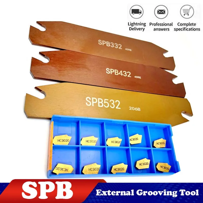 SPB226 SPB326 SPB426 SPB232 SPB332 SPB432 SP300 SP400 Режущая вставка с прорезями Держатель токарного станка с ЧПУ Прочный профессиональный металл