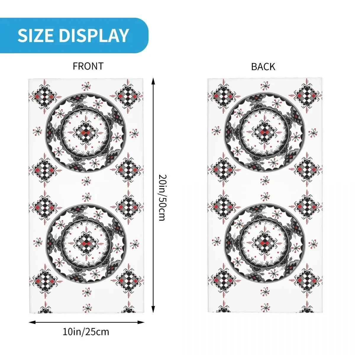 Кабил керамическая бандана зимняя Шейная теплая Женская ветрозащитная повязка