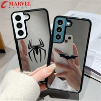 spider man luxury mirror silicone case for xiaomi redmi note 10s 10 11 11s 9s 8 7 9 pro max 9a 9c mi poco f3 x3 nfc m3 pro cover