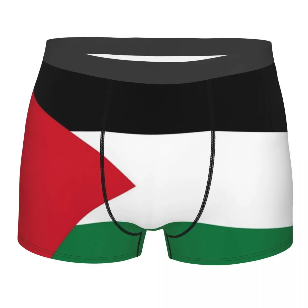 

Flag Of Palestine Men's Underwear Palestinian Gaza Arabic Boxer Briefs Shorts Panties Humor Soft Underpants for Homme