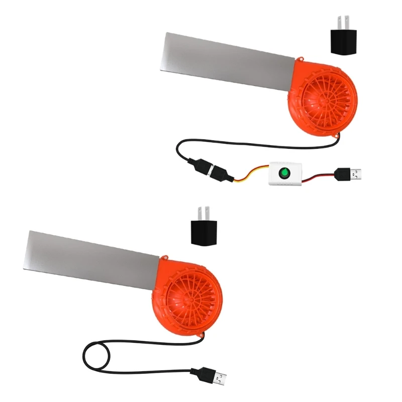 

Уличный вентилятор для барбекю с регулировкой скорости, 5 В, питание от USB