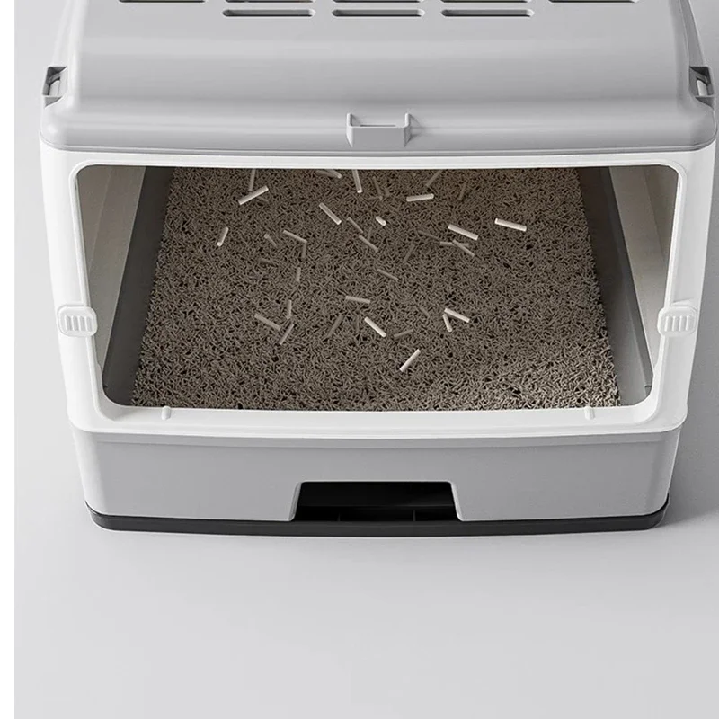 Контейнер для кошачьего туалета большой скрытый туалет закрытый кошек