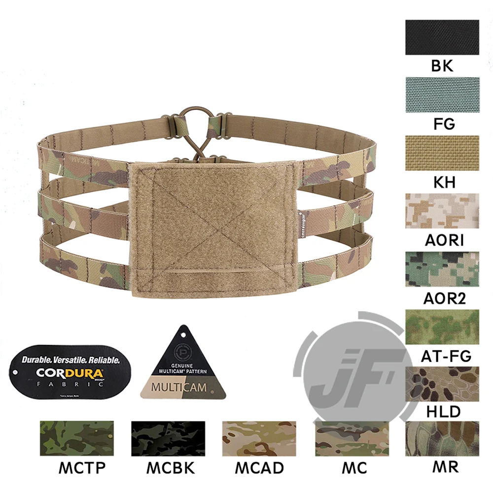

Emerson 3-Band Skeletal Cummerbund CPC AVS Plate Carrier Emersongear MOLLE Mounting Platform Strap Lightweight For JPC AVS Vest