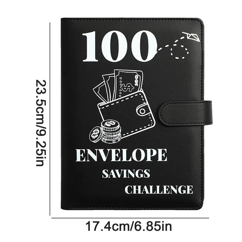 Сбережение денег книга с вызовом A5 бюджетная папка мотивационный процесс