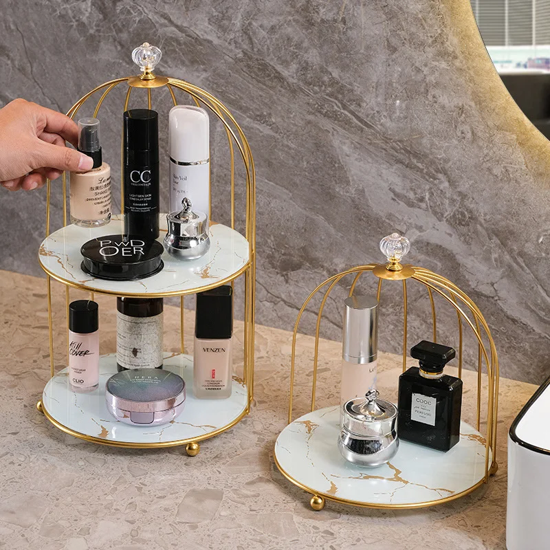 Металлическая Птичья Клетка Декоративная Стойка Для Хранения Многоцелевой