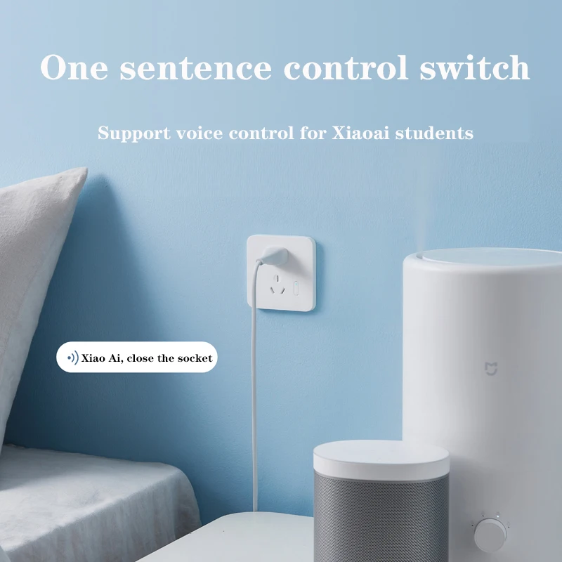 Умная домашняя розетка Xiaomi Mijia Usb-розетка с выключателем пять отверстий голосовое