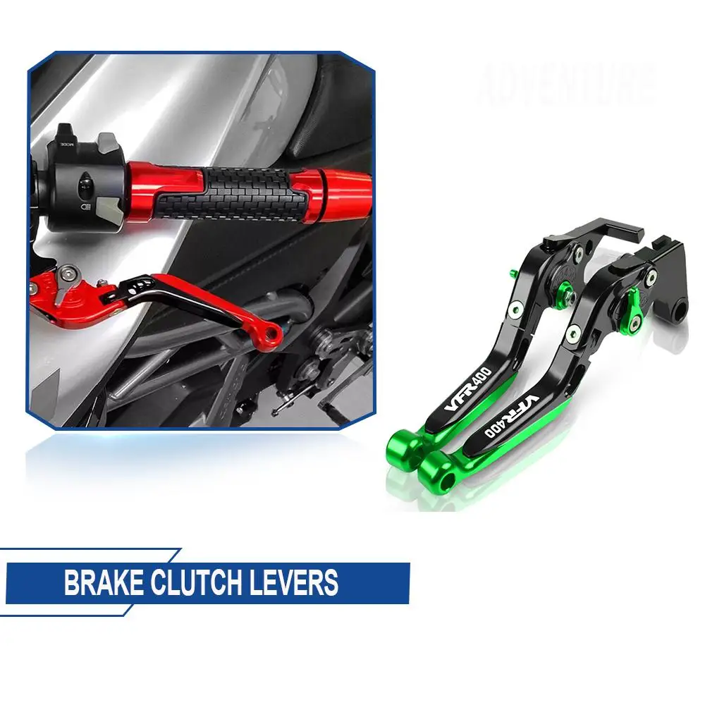 

Motorcycle Accessories CNC Aluminum Extendable Adjustable Brake Clutch Levers For HONDA VFR400 NC3019 1989 1990 1991 1992 VFR