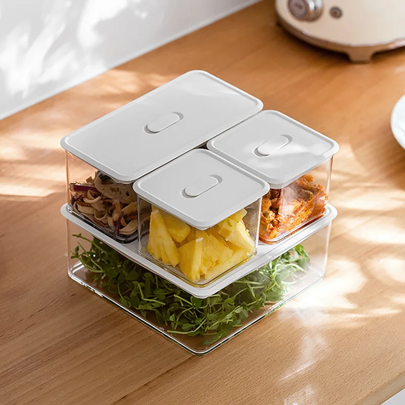

Японский контейнер для хранения в холодильнике контейнер для пищевых продуктов специальный контейнер для сохранения свежести кухонная ге...
