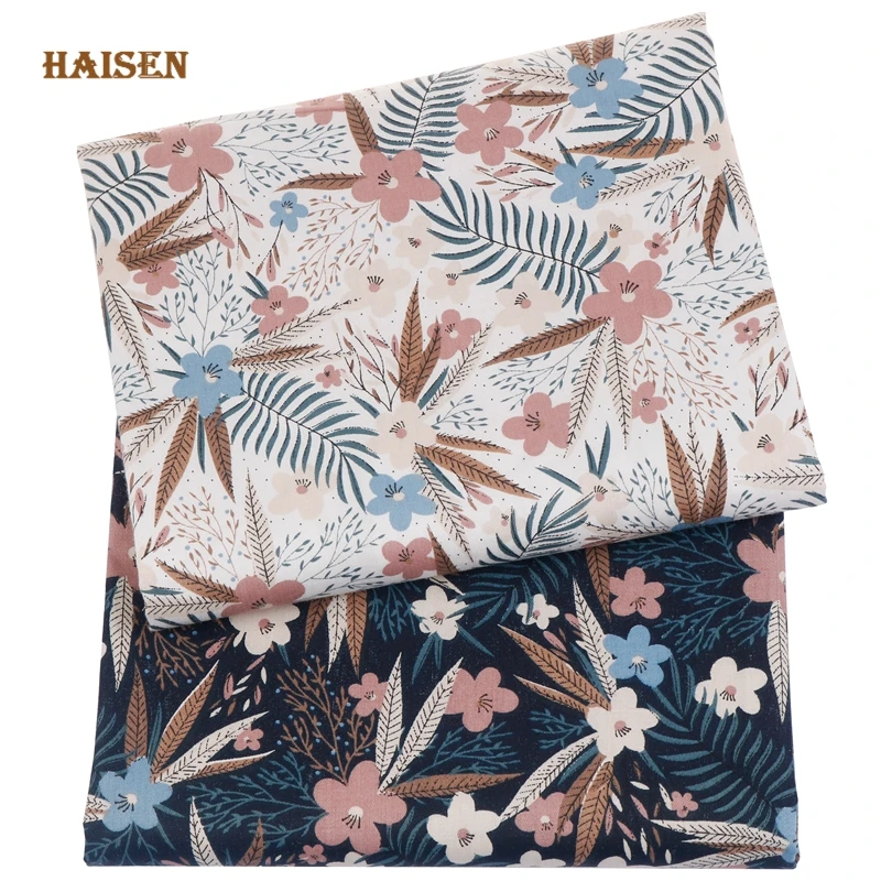 

Printed Twill Fabric,Flowers Series Calico For DIY Sewing Baby&Child Quilting Bedsheet Clothes Textile Cloth Material Half Meter