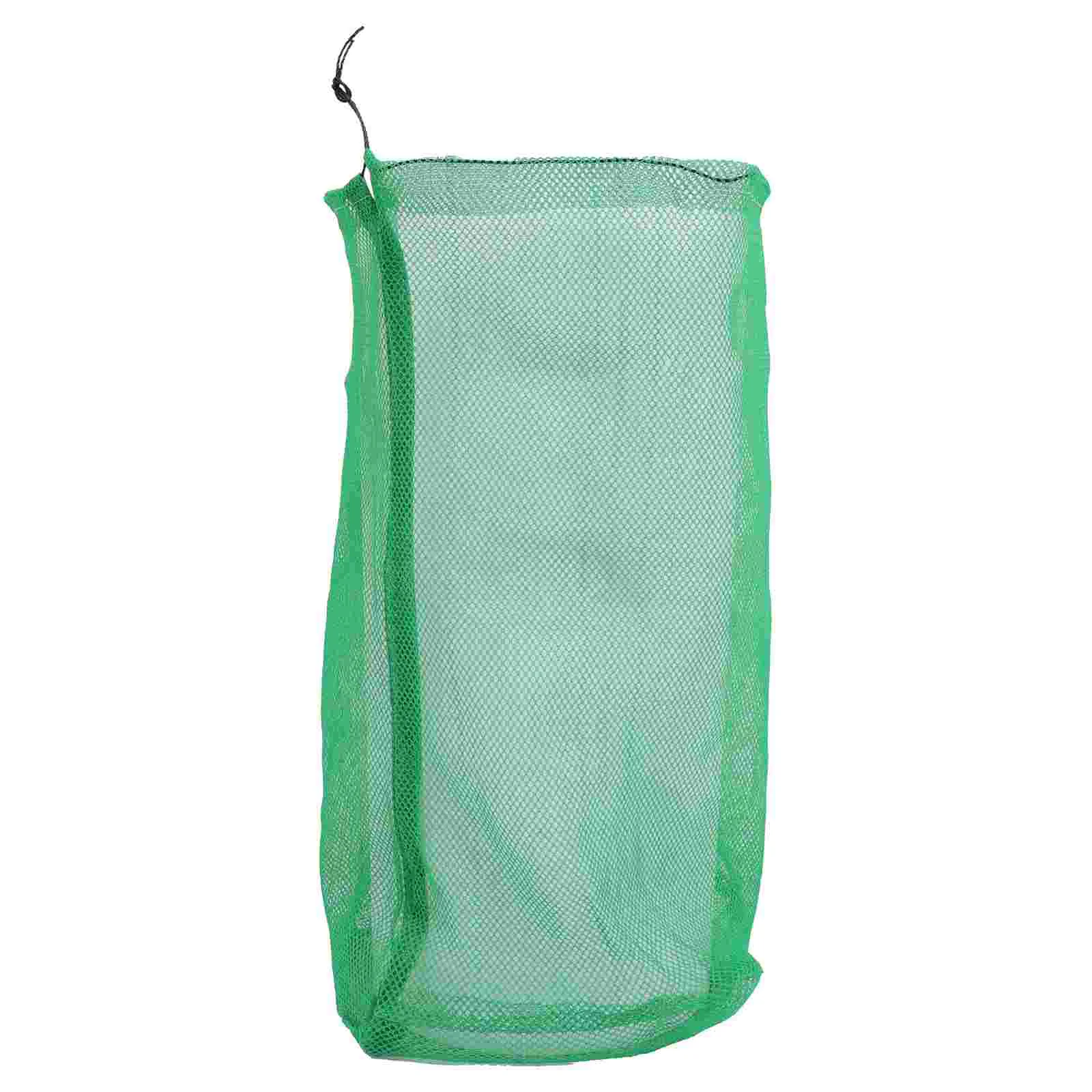 

5pcs Mesh Drawstring Bag Fish Storage Bag Fishing Supplies Fishing Mesh Bag