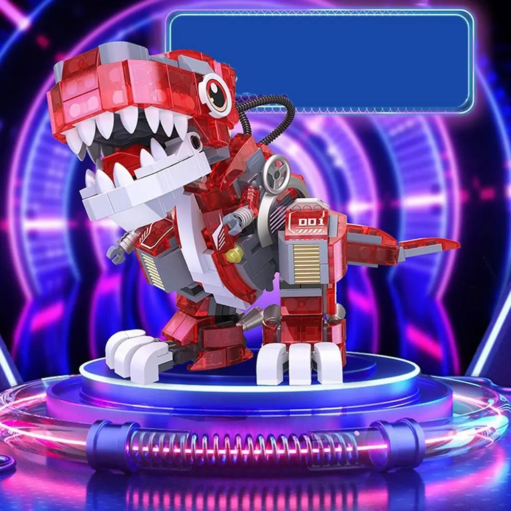 Тираннозавр светящийся динозавр строительный блок игрушка спинозавр