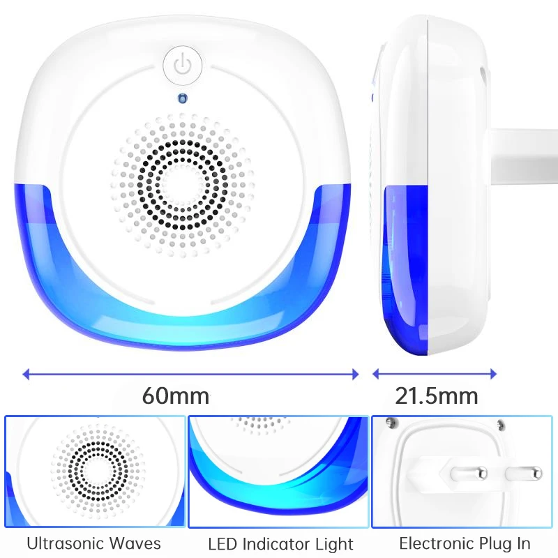 Электронный Отпугиватель вредителей ультразвуковое устройство для отпугивания