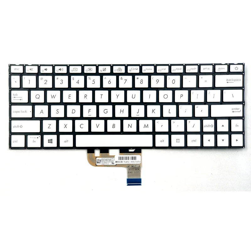 Новинка для Asus ZenBook UX333 UX333F UX333FA-AB77 UX333FA-DH51 UX333FA-SH51 UX333FN Клавиатура ноутбука с