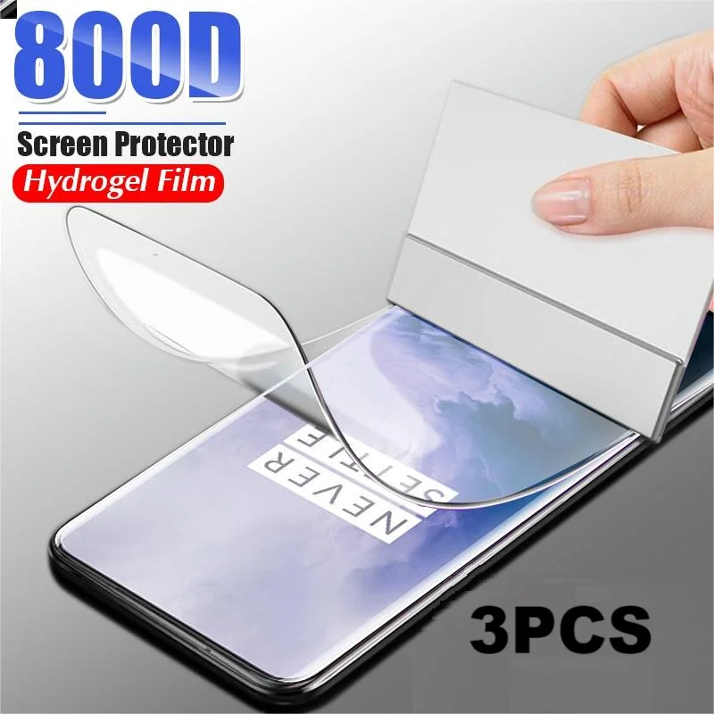 

3 шт. для Oneplus Гидрогелевая пленка One Plus Nord N10 N100 CE 2 5G 9 9R 9RT 8T Защитная пленка для экрана телефона