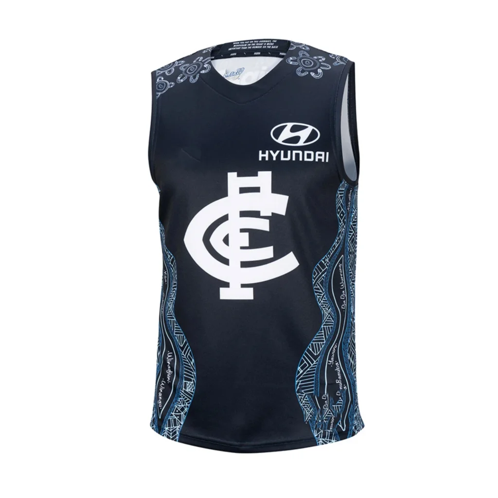 

2021 Carlton Authentic Indigenous Mens Guernsey S-3XL
