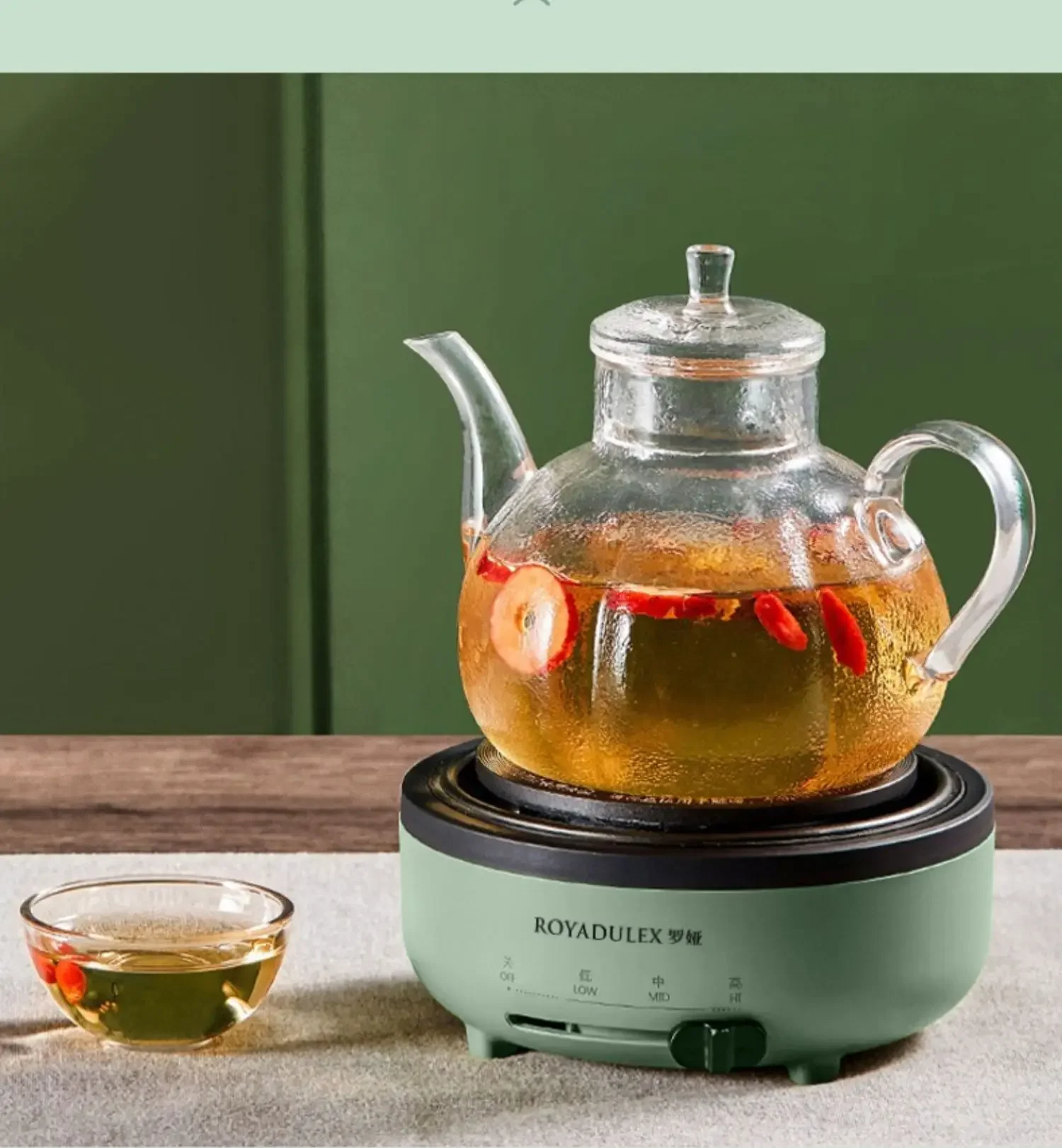 Портативная электрическая сковорода Royalford 220 В-легкая и съемная для легкой