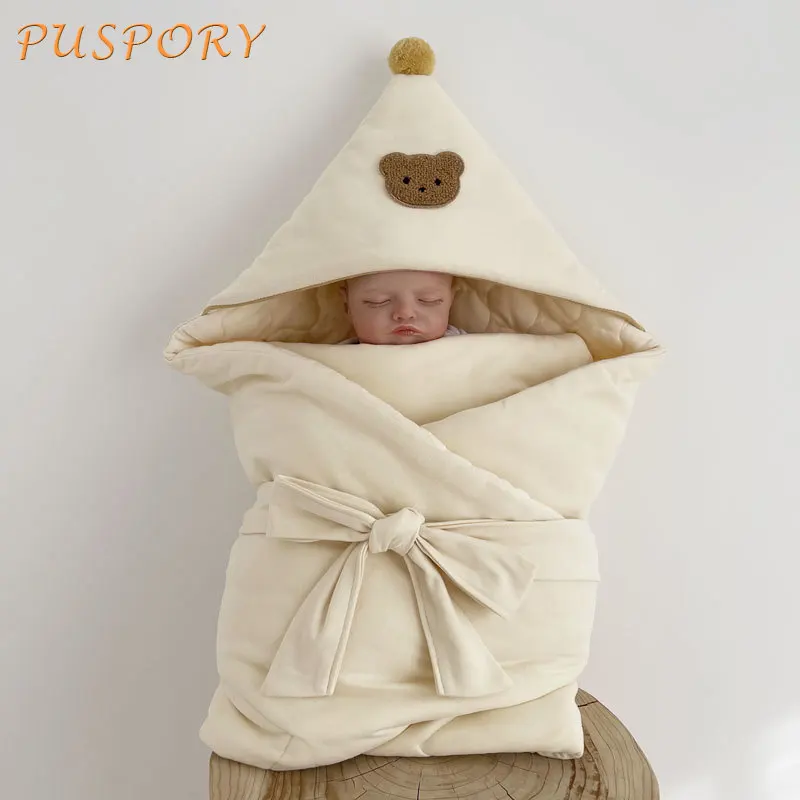 

Одеяло для новорожденных, мягкое удобное трикотажное хлопковое без флуоресцентного съемного покрытия для чистки, доступно для использован...