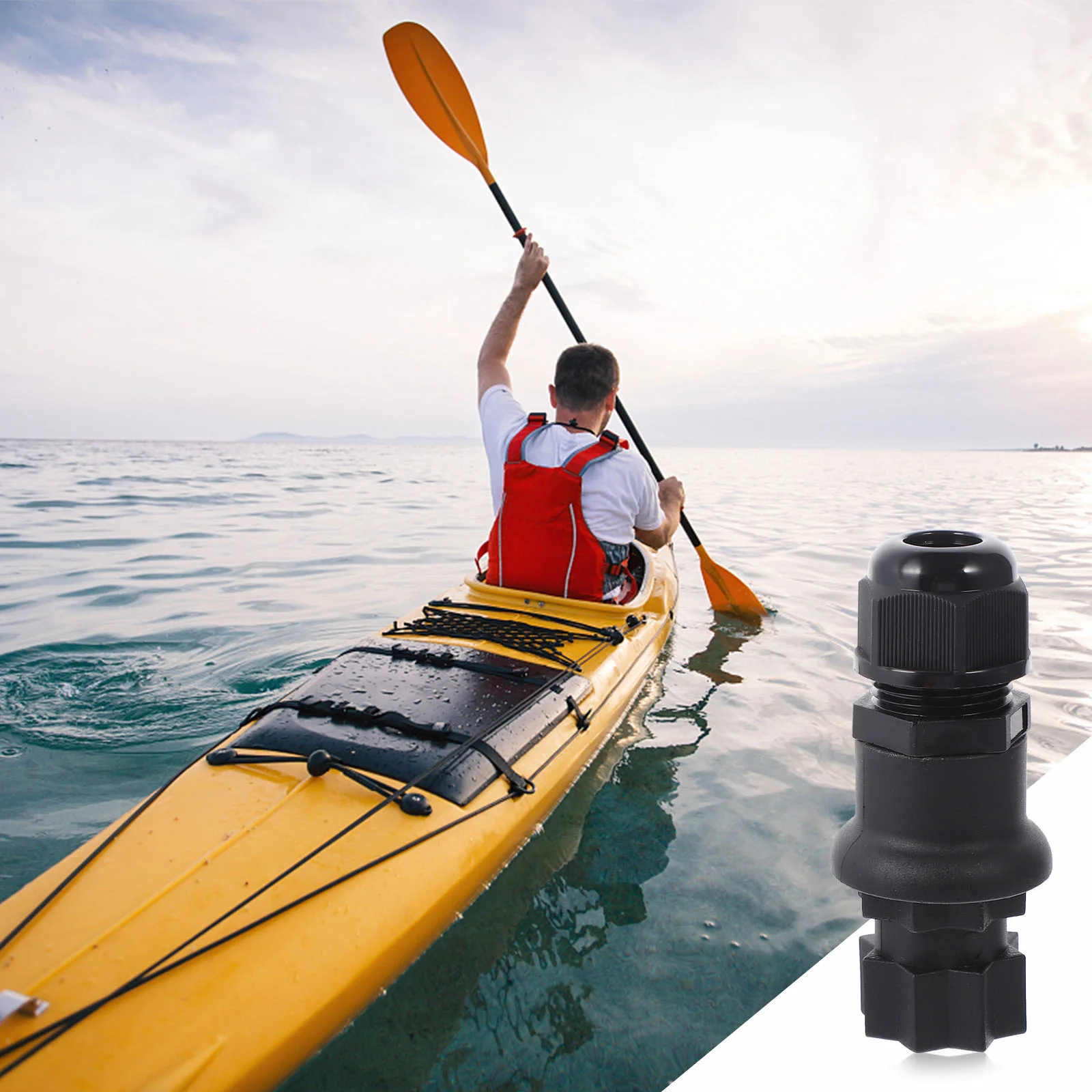 

Kayak Holder Flag Bracket Rod Flagpole Safety Accessories Pole Fishing Boat Marine Kit Support Display Mount Base Canoe Paddle