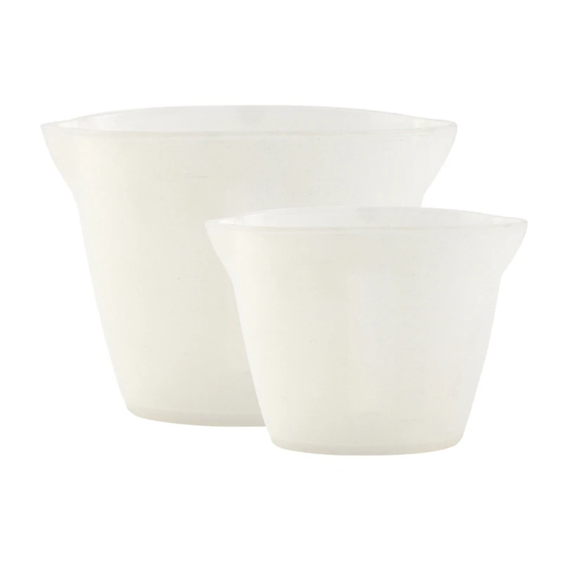 

250ml/500ml Handmade Silicone Measuring Cup for Resin Non-Stick Mixing Cups