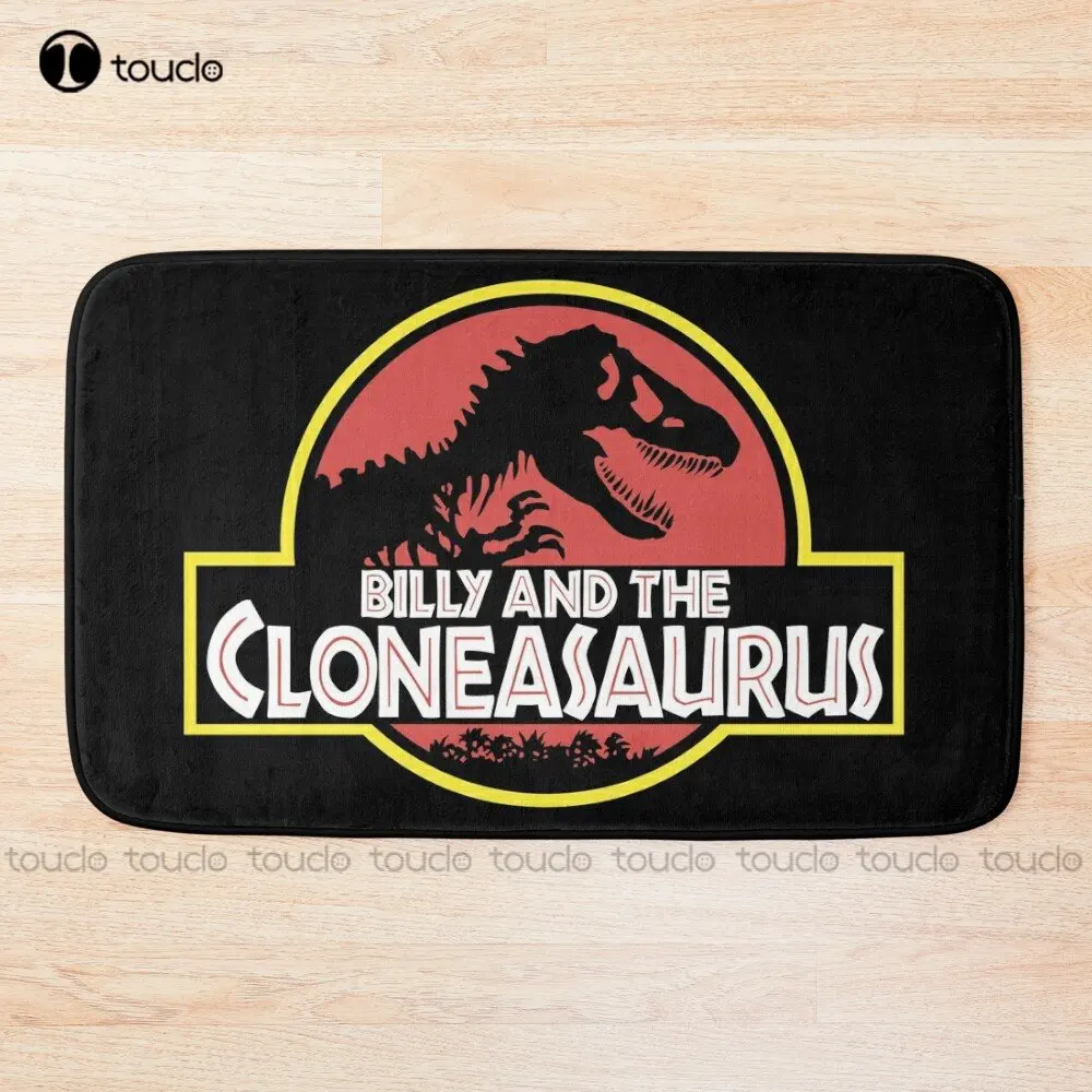 

Billy And The Cloneasaurus Bath Mat Custom Bathroom Rug