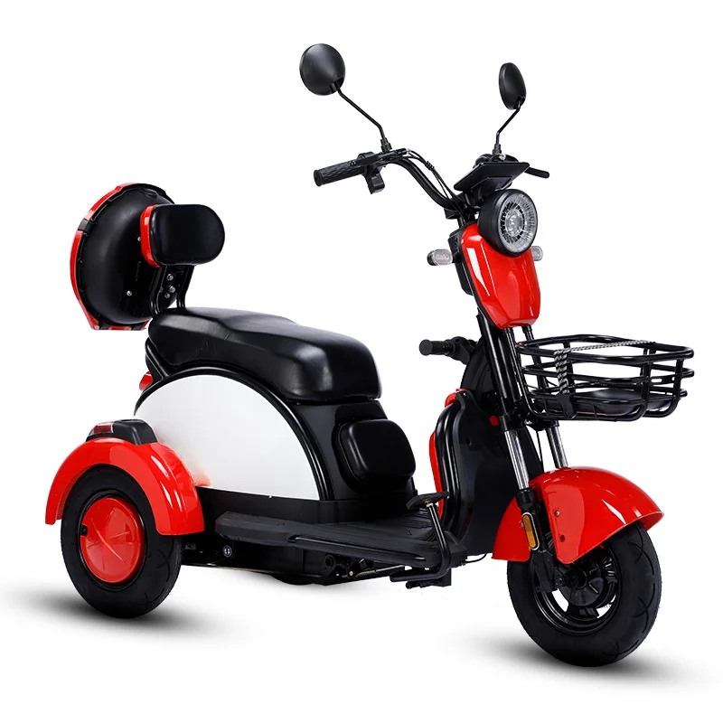 

New Three Wheel Electric Tricycles For Adults, Women, Electric Vehicle From China, Elderly Household Small Scooters