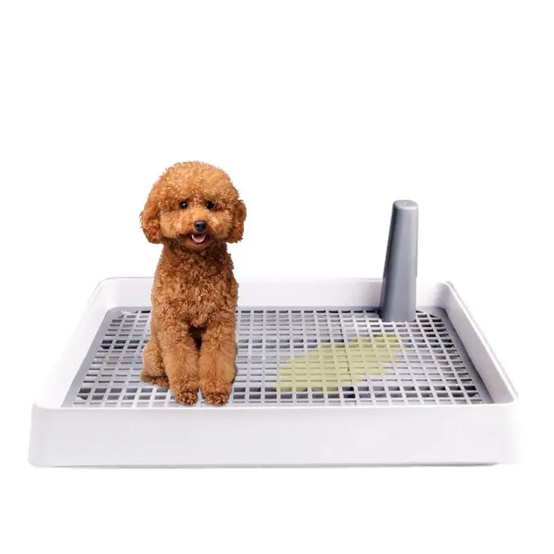 

Dog Potty Toilet Puppy Pee Pad Holder Dog Training Toilet Mesh Potty Floor Litter Training Pad Holder For Small And Medium Dogs