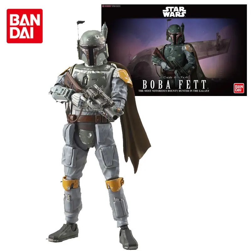 

Фигурка Боба Фетт Bandai, фигурка героя из фильма «Звездные войны», 1/12