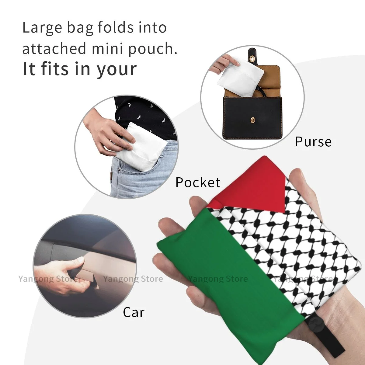 Складная сумка для покупок складная сумка-тоут Удобная дорожная продуктов