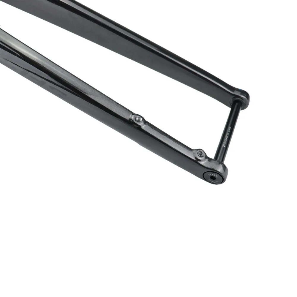 Вилка из углеродного волокна для дорожного велосипеда 100*12 мм 700 * 45C/650B 2 1 | Спорт и