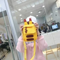 anime cute personality shoulder bag handbag genuine pok%c3%a9mon pikachu psyduck cartoon messenger bag children girls fashion gifts