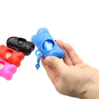 Портативный контейнер для хранения кошек и собак в форме кости